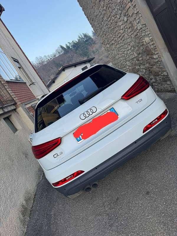 Usata Audi Q3 S-Line 140 CV (102 kW) 2014 Bianco SUV