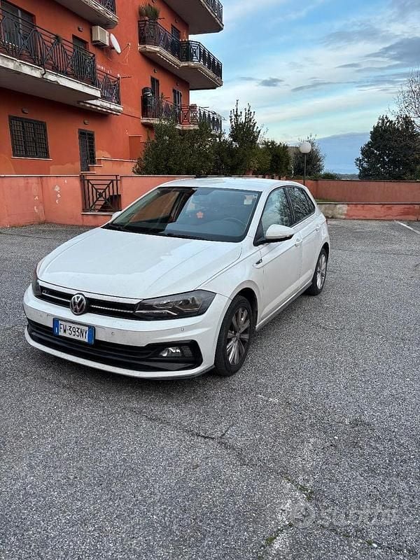 Usata VW Polo R-line 2019 Bianco Berlina