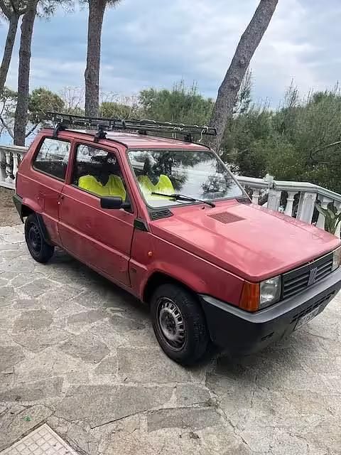 Usata Fiat Panda 54 CV (39 kW) 2002 Rosso Berlina