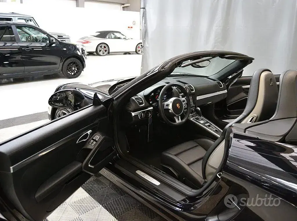 Usata Porsche Boxster Sport 265 CV (194 kW) 2015 Nero jet Cabrio