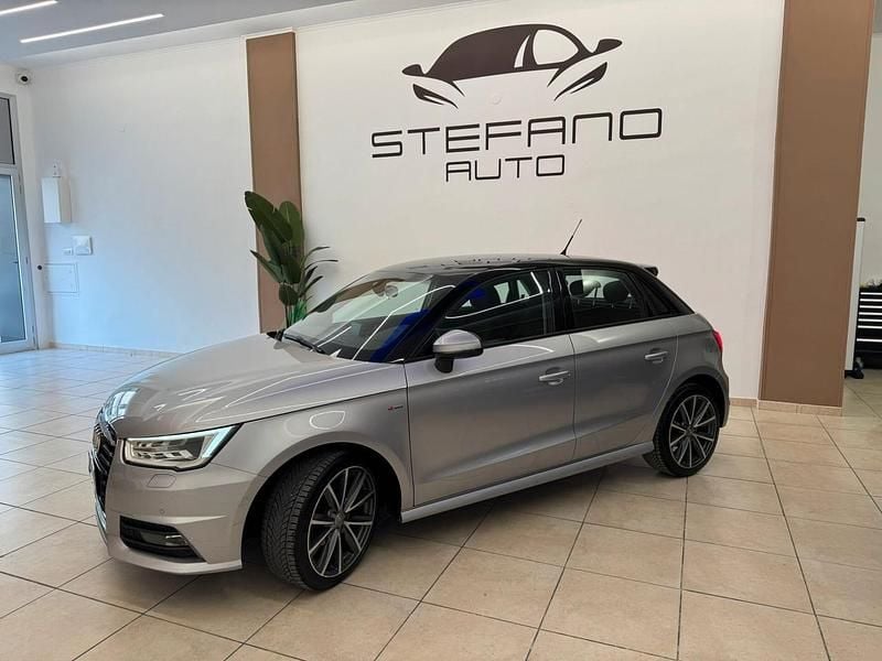 Usata Audi A1 Design 90 CV (66 kW) 2017 Argento Utilitaria