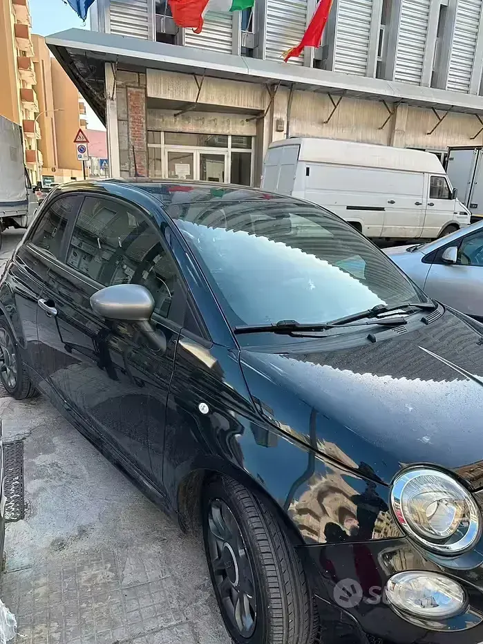 Usata Fiat 500 69 CV (50 kW) 2019 Nero Berlina