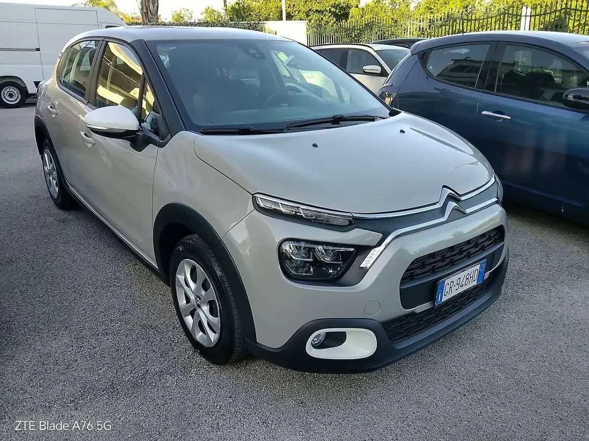 Usata Citroën C3 PureTech 83 CV (61 kW) 2023 Grigio Utilitaria