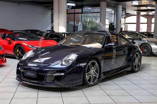 Usata Porsche 997 Turbo 620 CV (456 kW) 2008 Blu notte Coupé