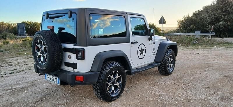 Usata Jeep Wrangler 177 CV (130 kW) 2013 Bianco SUV