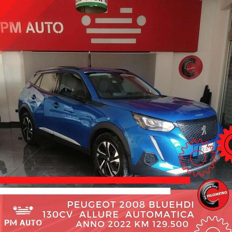 Blu/azzurro Usata 2022 Peugeot 2008 Allure SUV | 17.900 € (Buon prezzo) - Immagine 1/4