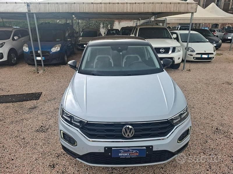 Usata VW T-Roc Advance 115 CV (84 kW) 2018 Bianco SUV