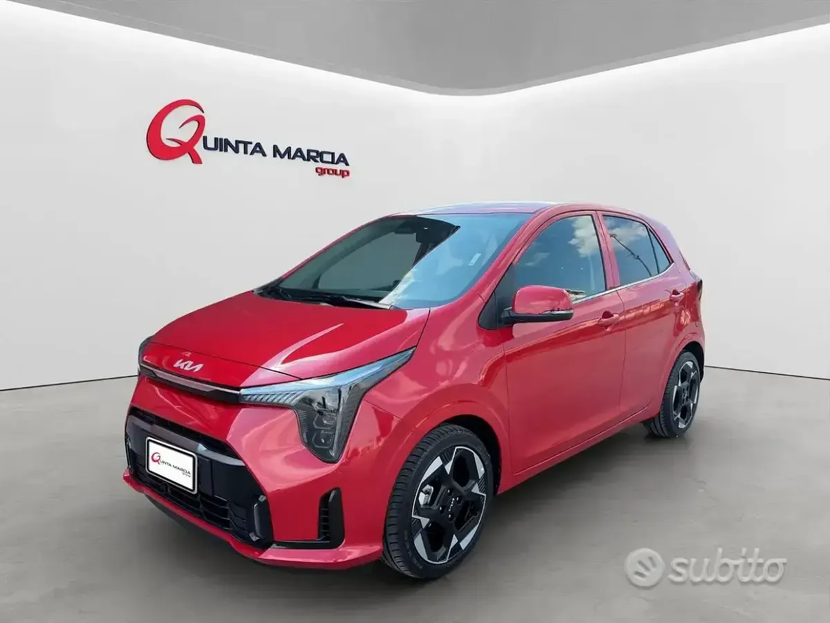 Nuova Kia Picanto 63 CV (46 kW) 2026 Rosso Utilitaria