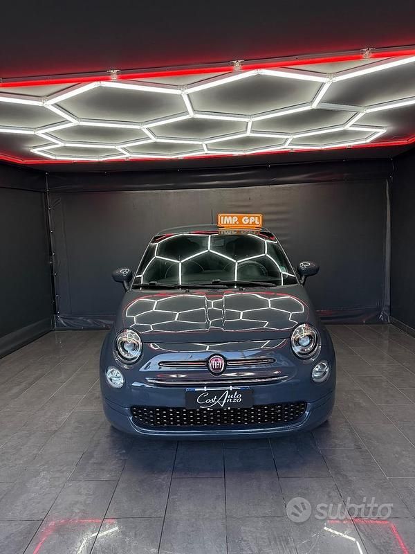 Usata Fiat 500 Lounge 69 CV (50 kW) 2019 Grigio Berlina
