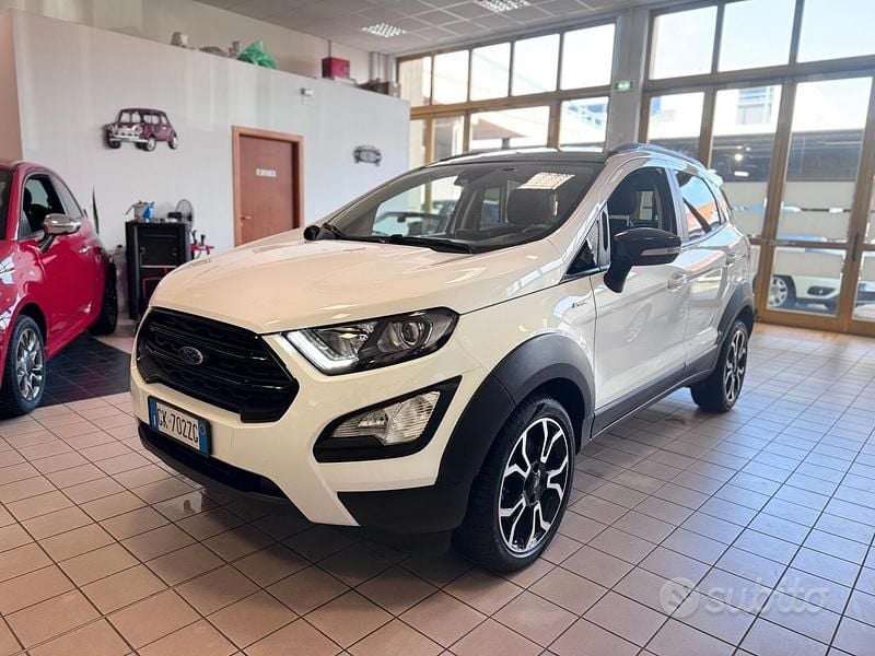 Bianco Usata 2022 Ford Ecosport Active SUV | 15.900 € (Cara) - Immagine 1/4