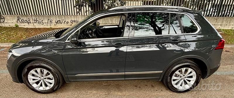 Usata VW Tiguan Style 150 CV (110 kW) 2017 Nero SUV