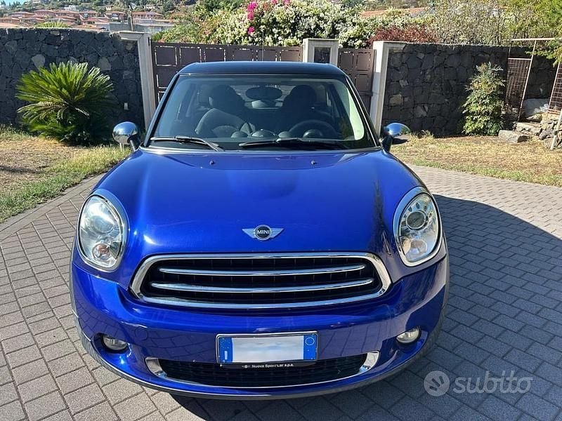 Usata Mini Paceman 122 CV (89 kW) 2013 Blu Utilitaria