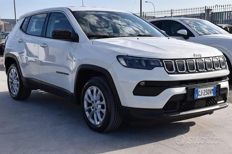 Usata Jeep Compass 131 CV (96 kW) 2022 Bianco SUV