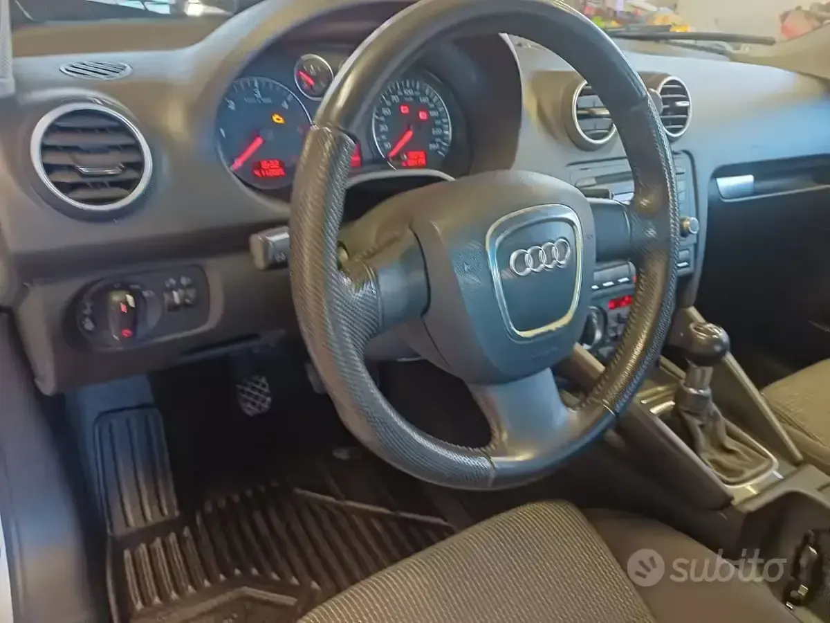 Usata Audi A3 170 CV (125 kW) 2008 Grigio Utilitaria