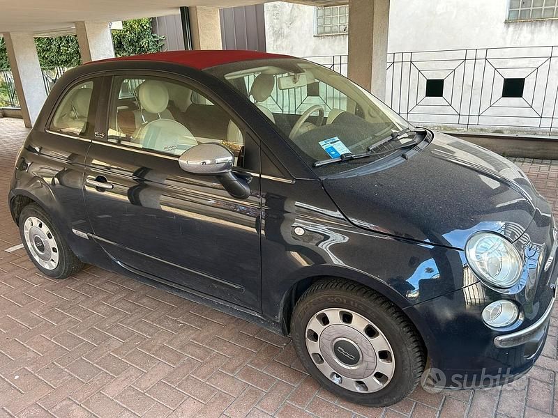 Blu Usata 2011 Fiat 500 Cabrio | 6500 € - Immagine 1/3