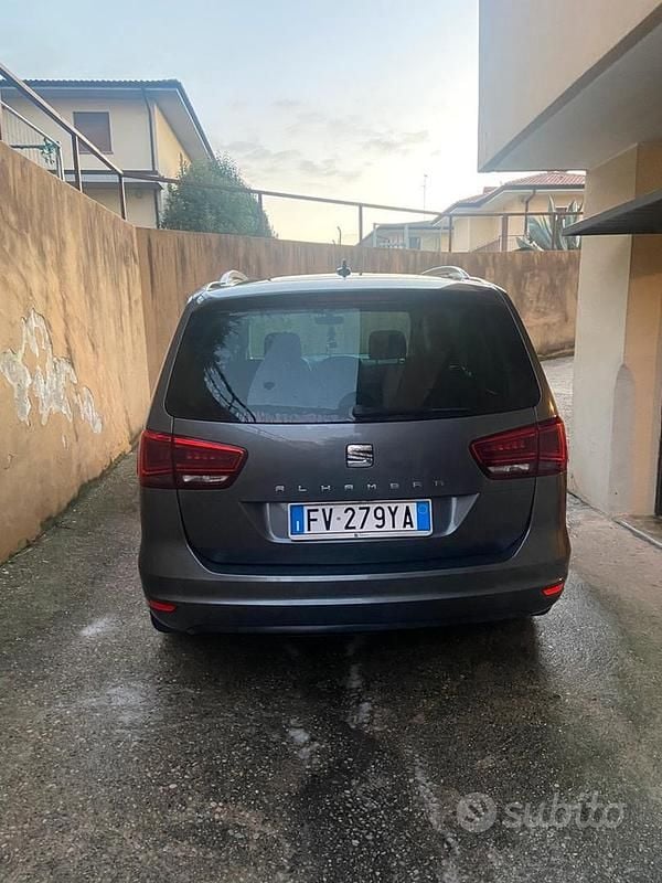 Usata Seat Alhambra FR-Line 150 CV (110 kW) 2019 Nero Monovolume