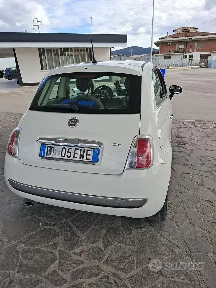 Usata Fiat 500 69 CV (50 kW) 2014 Bianco Utilitaria