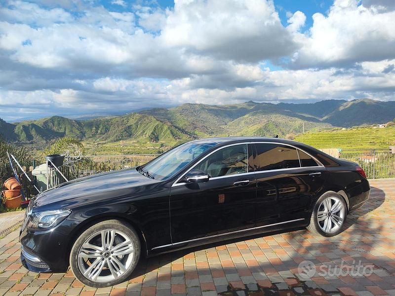 Usata Mercedes S350 2019 Nero Berlina