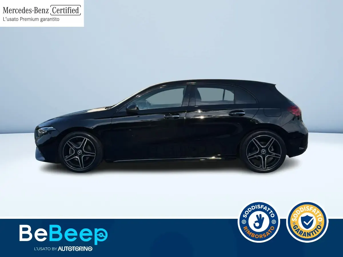Usata Mercedes A180 Advanced Plus 116 CV (85 kW) 2023 Nero metallizzato Berlina