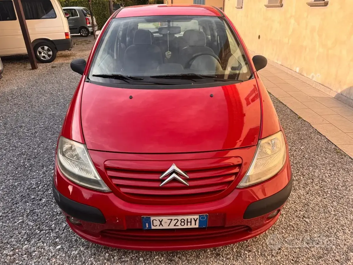 Usata Citroën C3 68 CV (50 kW) 2005 Rosso Berlina