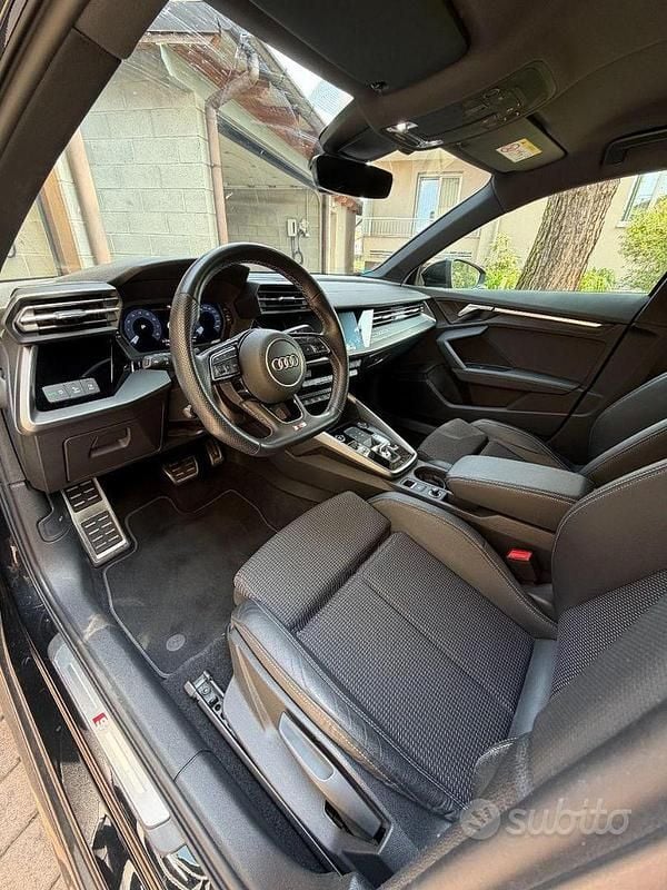 Usata Audi A3 S-Line 190 CV (139 kW) 2023 Nero Berlina