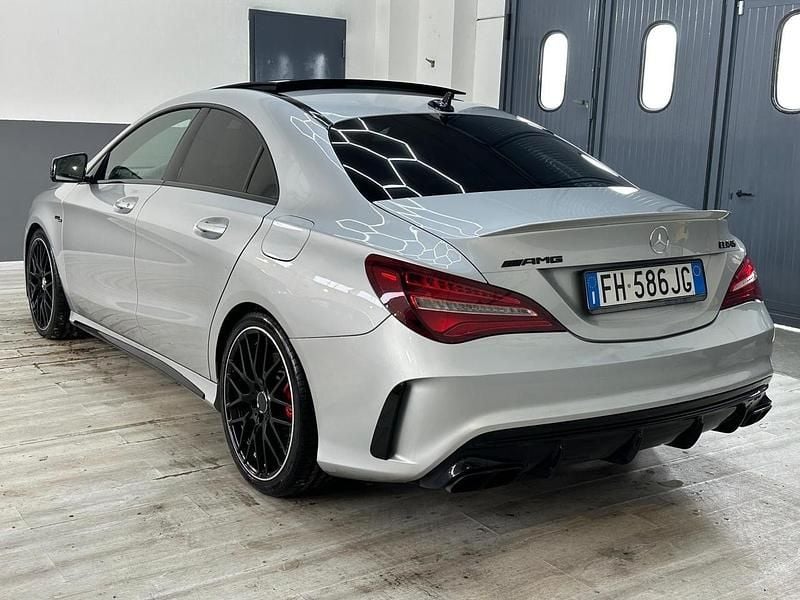 Usata Mercedes CLA45 AMG AMG 381 CV (280 kW) 2017 Argento Berlina