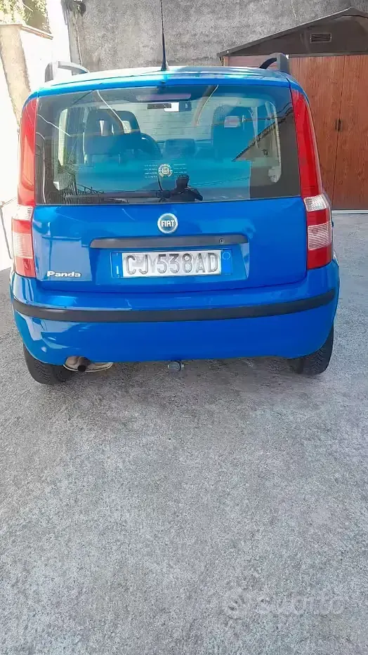 Usata Fiat Panda 54 CV (39 kW) 2004 Blu Utilitaria