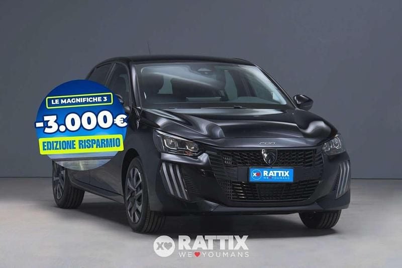 Nuova Peugeot 208 Style 101 CV (74 kW) 2025 Nero Utilitaria