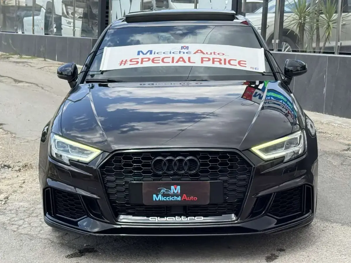 Usata Audi RS3 Sport 400 CV (294 kW) 2020 Nero Berlina