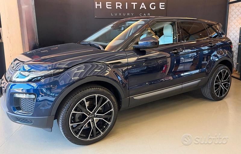 Usata Land Rover Range Rover evoque Pure 150 CV (110 kW) 2019 Blu SUV