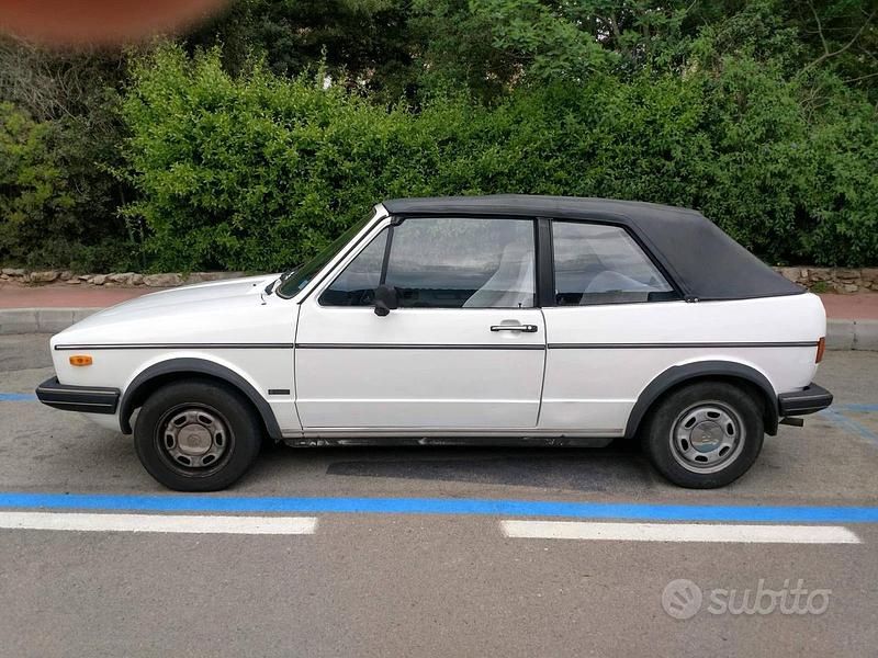 Usata VW Golf Cabriolet 1985 Bianco Cabrio