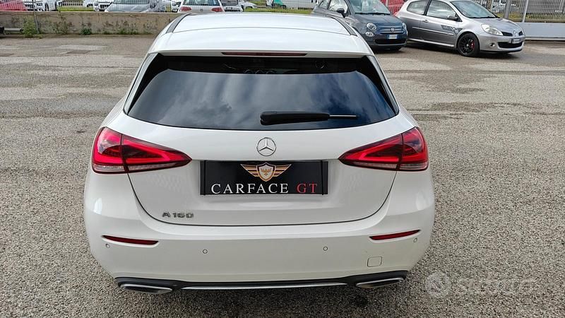 Usata Mercedes A160 109 CV (80 kW) 2019 Bianco Berlina
