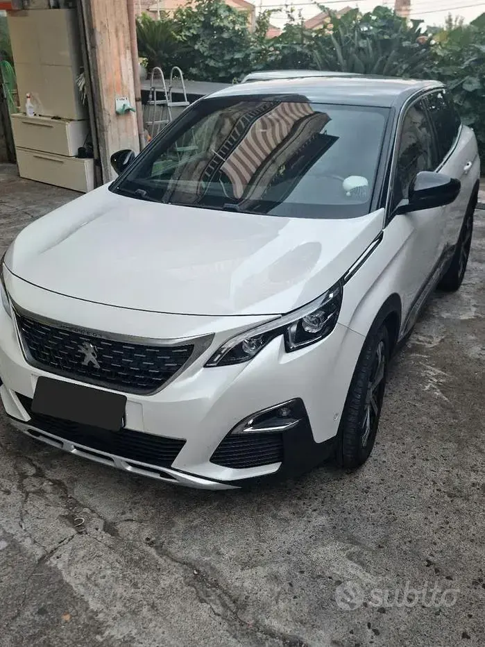 Usata Peugeot 3008 GT-line 150 CV (110 kW) 2018 Bianco SUV