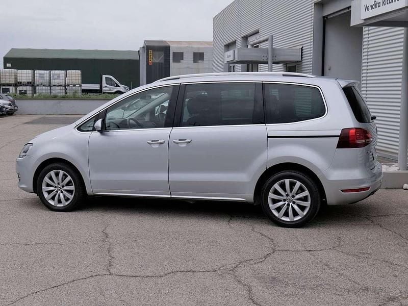 Usata VW Sharan Highline 150 CV (110 kW) 2017 Argento Monovolume