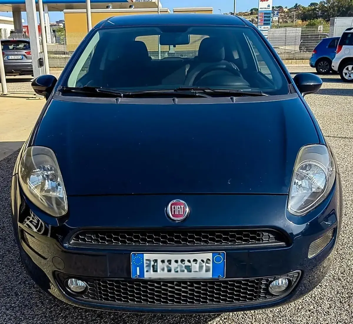 Usata Fiat Punto Evo 77 CV (56 kW) 2016 Blu Utilitaria