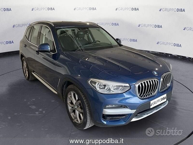 Usata BMW X3 Efficient Dynamics 190 CV (139 kW) 2021 Blu SUV