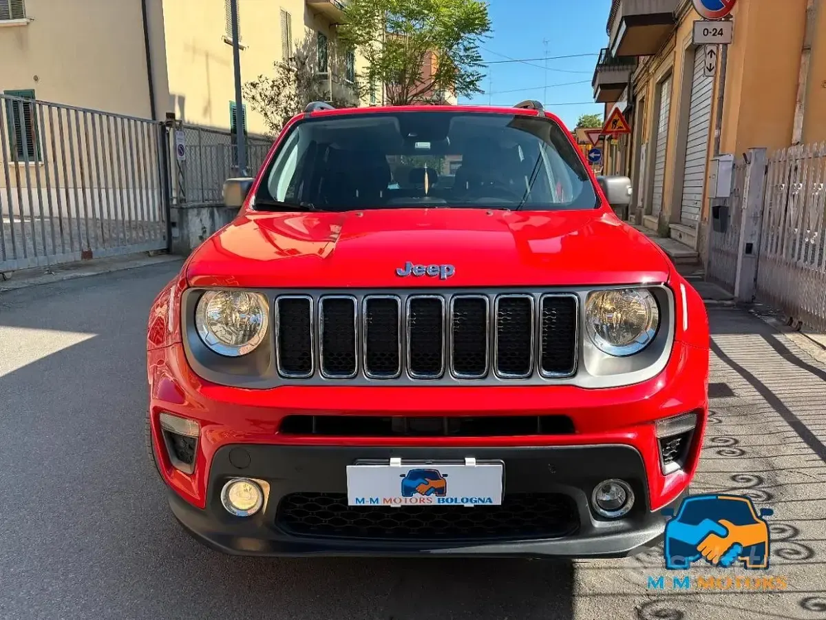 Usata Jeep Renegade Limited 150 CV (110 kW) 2019 Rosso SUV