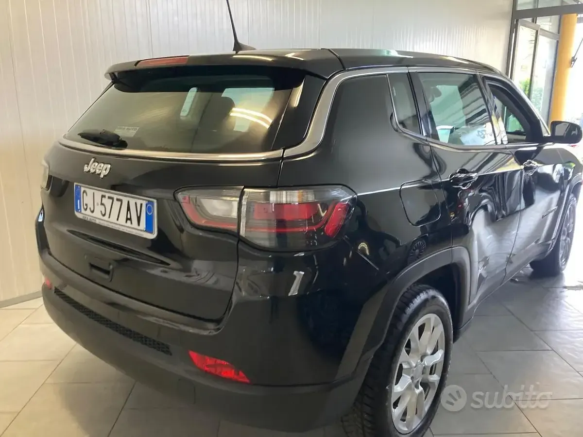 Usata Jeep Compass 131 CV (96 kW) 2022 Nero SUV