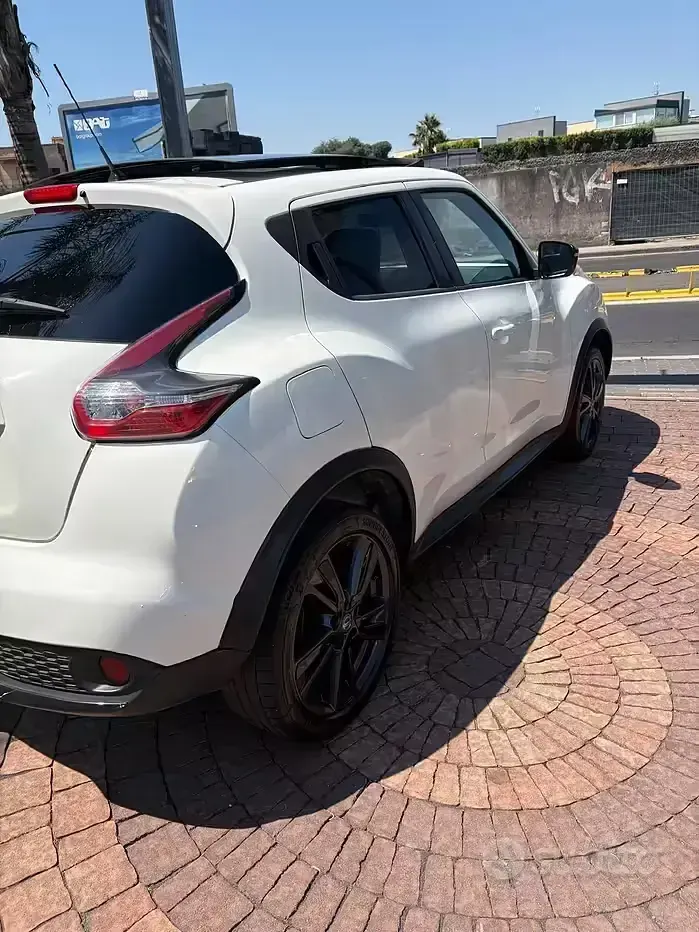 Usata Nissan Juke Tekna 110 CV (80 kW) 2016 Bianco SUV