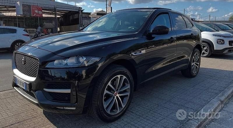 Usata Jaguar F-Pace R-Sport 180 CV (132 kW) 2018 Nero SUV