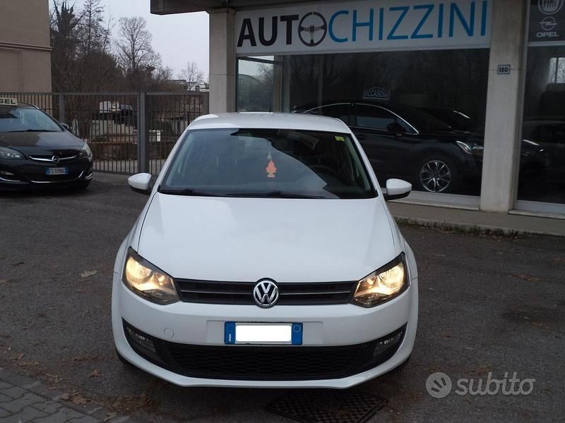 Usata VW Polo Comfortline 70 CV (51 kW) 2011 Bianco Utilitaria