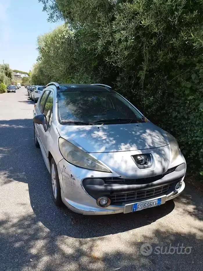 Usata Peugeot 207 120 CV (88 kW) 2008 Grigio Station wagon