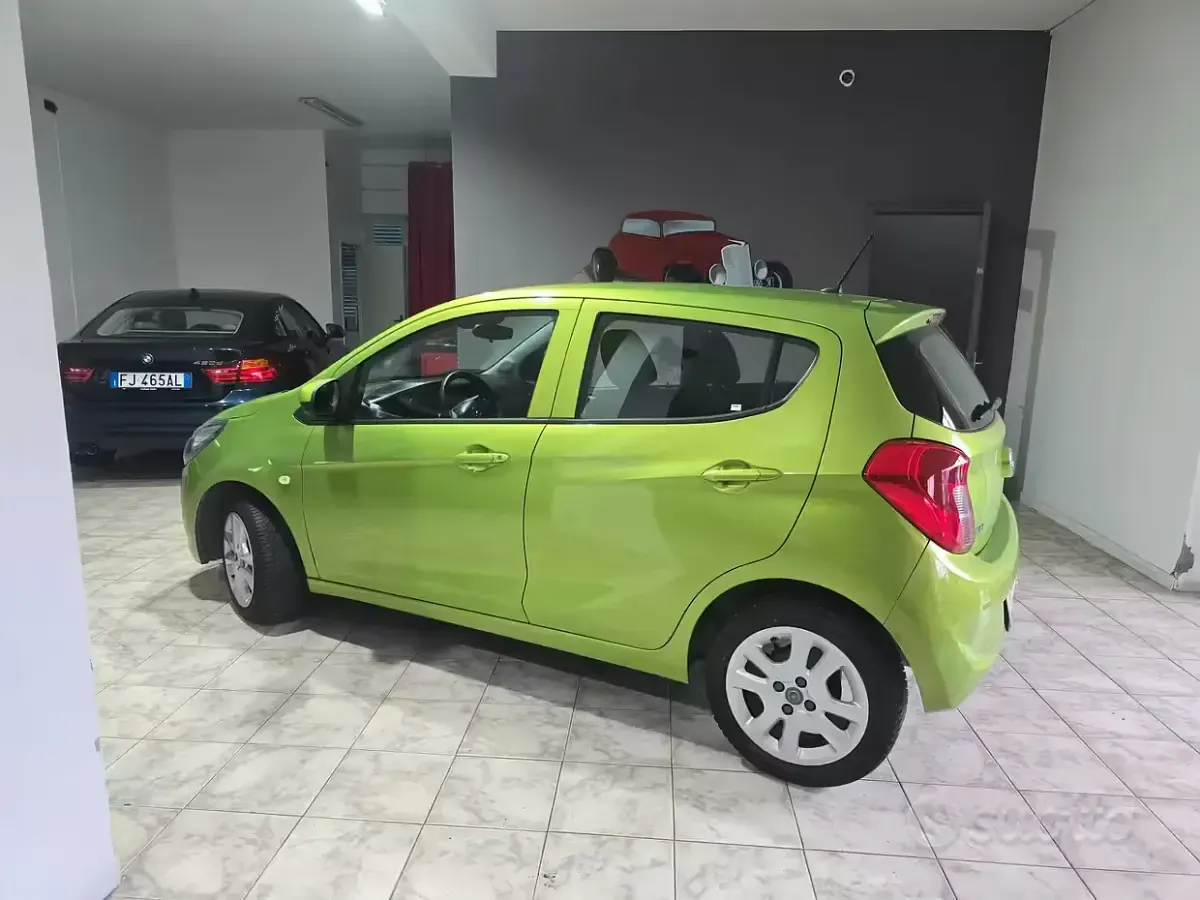 Usata Opel Karl 75 CV (55 kW) 2015 Verde Utilitaria