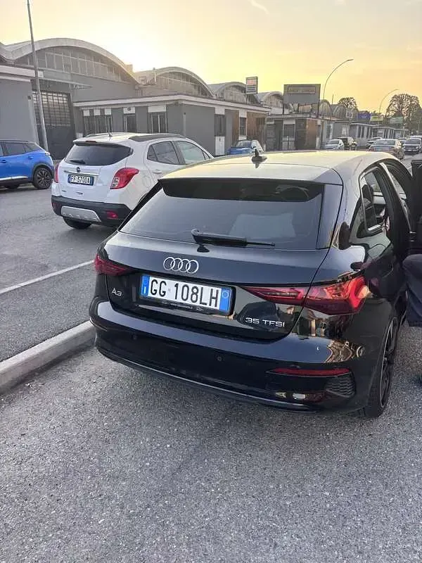 Usata Audi A3 Advanced 150 CV (110 kW) 2021 Nero Berlina