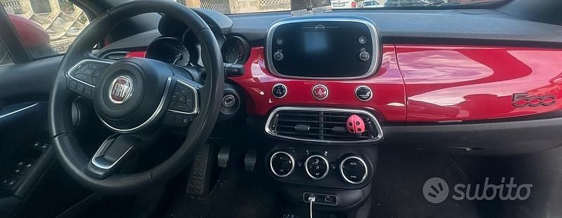 Usata Fiat 500X Cross 95 CV (69 kW) 2021 Rosso SUV