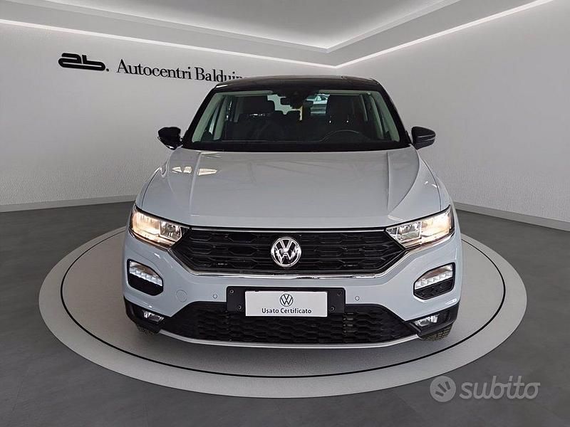 Usata VW T-Roc Style 150 CV (110 kW) 2018 Bianco SUV