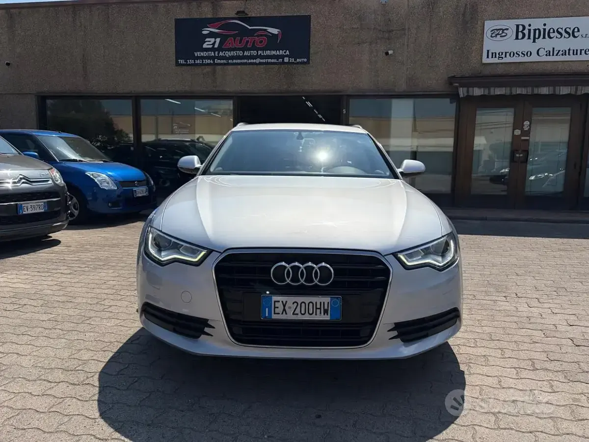 Usata Audi A6 Advanced 190 CV (139 kW) 2014 Grigio Station wagon