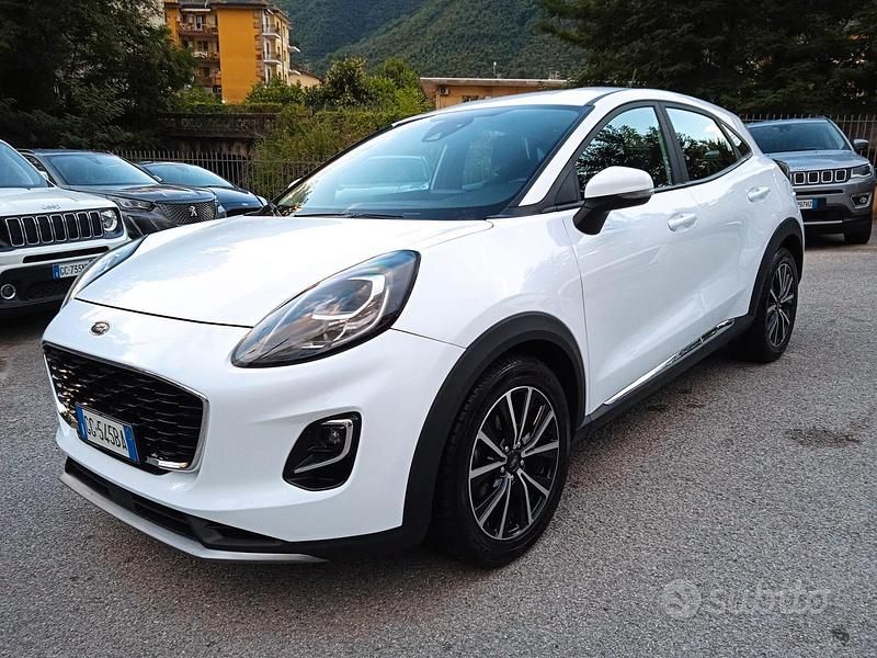 Usata Ford Puma Titanium 120 CV (88 kW) 2021 Bianco SUV