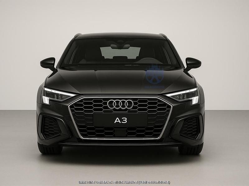 Usata Audi A3 Sportback S-Line 150 CV (110 kW) 2025 Nero Utilitaria