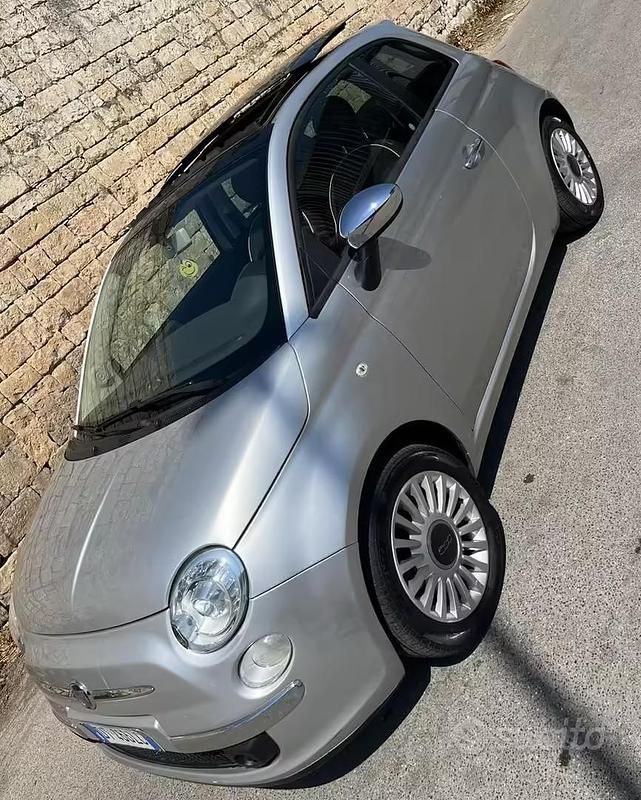 Usata Fiat 500 2009 Grigio Cabrio